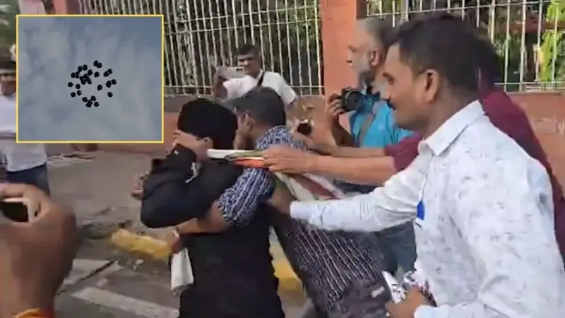महाराष्ट्र दिवस पर नागपुर में हंगामा, अलग विदर्भ की मांग को लेकर प्रर्शनकारियों ने उड़ाए काले गुब्बारे-VIDEO