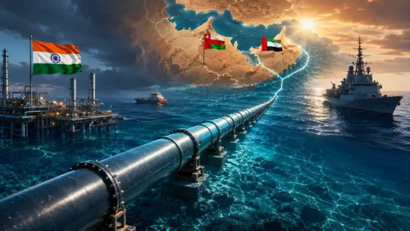 Gas Pipeline: భారత్ మాస్టర్ ప్లాన్.. సముద్రగర్భంలో భారీ గ్యాస్ పైప్‌లైన్..