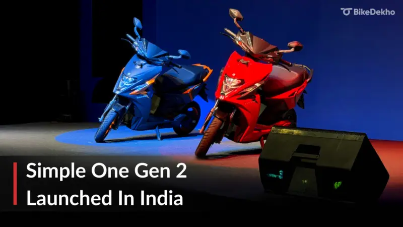 BREAKING: Simple One Gen 2 Launched In India: Longer Range, Better Features & Performance