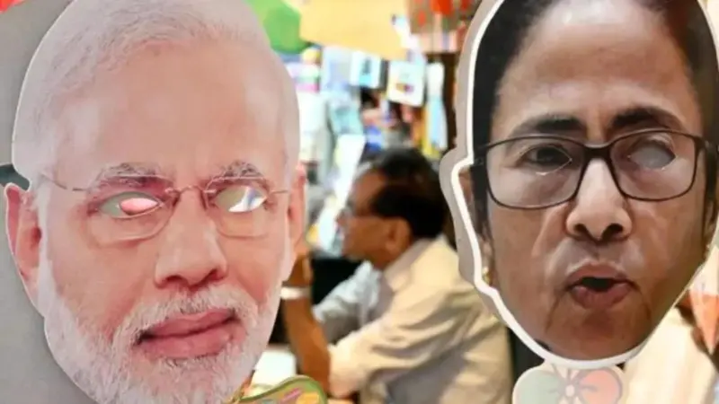 மேற்கு வங்க மாநில சட்டமன்றத் தேர்தல் முடிவுகள்:  முன்னிலை வகிக்கும் பாஜக!