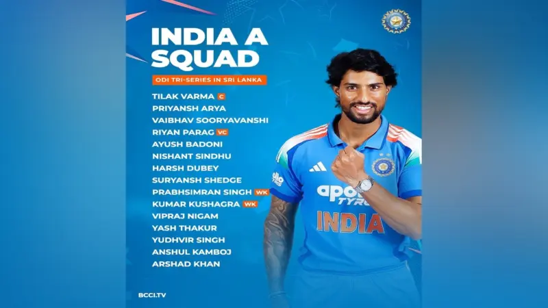 ముక్కణపు వన్డే సిరీస్..టీమిండియా- ఏ జట్టులోకి వైభవ్ ఎంట్రీ !