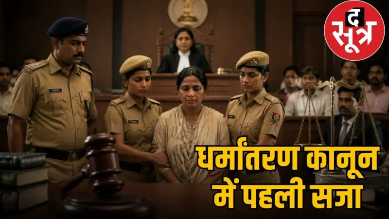 धर्म स्वातंत्र्य कानून के तहत राज्य में पहली सजा, युवती की जान लेने वाली ईश्वरी साहू को उम्रकैद