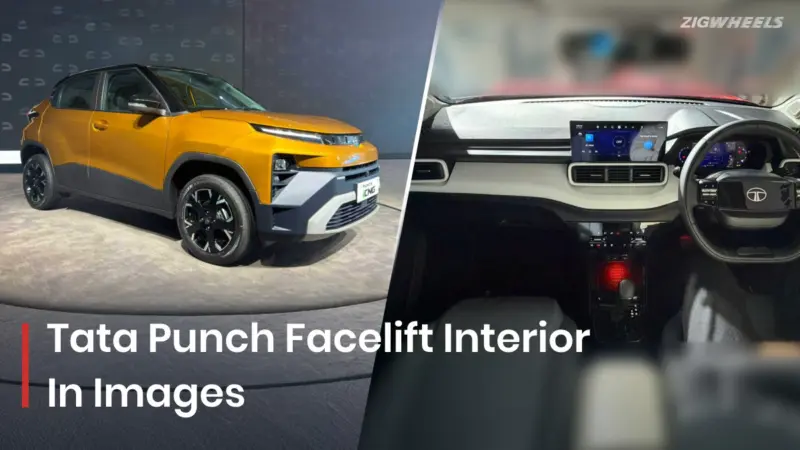 New Tata Punch Facelift Launched With Improved Interior! Here Is Its Detailed Interior In 10 Real-Life Images.