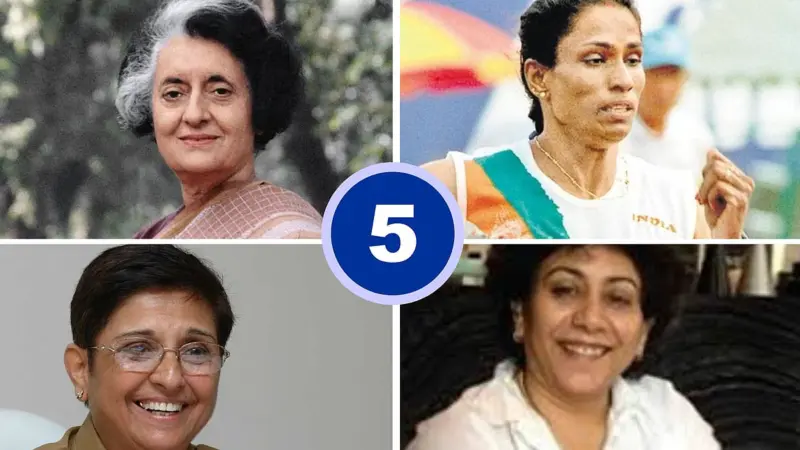 இந்திய வரலாற்றின் இலக்கணத்தையே மாற்றிய ஐந்து 'நெருப்புப் பெண்கள்'!