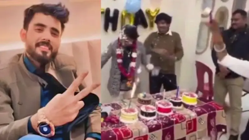 सेक्स रैकेट के सरगना की बर्थडे पॉर्टी में क्या कर रहे ये पुलिस वाले? वीडियो वायरल होते मचा हड़कंप, हुआ एक्शन
