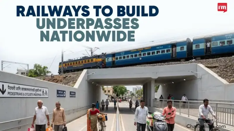 Railways Plans Quick-Install Track Underpasses
