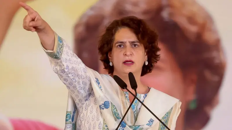 "பிரதமர் நரேந்திர மோடிக்குத் தைரியம் இல்லை" - கேரள பிரச்சாரத்தில் பிரியங்கா காந்தி கடும் தாக்கு