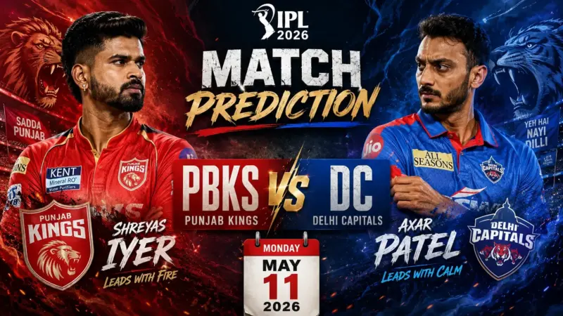PBKS vs DC match prediction: Who will win today's IPL match between Punjab Kings and Delhi Capitals?