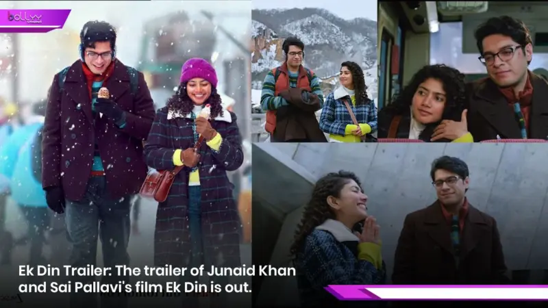 Ek Din Trailer: The trailer of Junaid Khan and Sai Pallavi's film Ek Din is out.