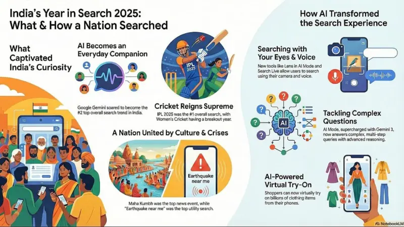 Yearender 2025 | Top Artificial Intelligence (AI) topics that trended on Google Search