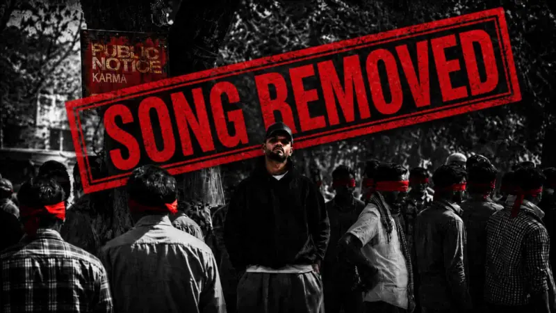 Rapper Karma's track removed after alleged anti-national lyrics spark outrage