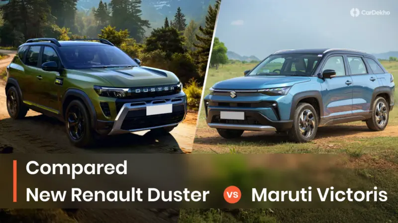 2026 Renault Duster Vs Maruti Suzuki Victoris: Which SUV Looks More Exciting On Paper?