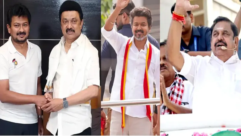 விஜய் தொகுதிக்கு 10,000 முதல் 15,000 வரை ஓட்டு வாங்கினார் திமுக தப்பிக்கும்.. 15,000 முதல் 25,000 வரை ஓட்டு வாங்கினால் திமுக தோல்வி உறுதி.. விஜய் வாங்கும் வாக்கு சதவீதம் எதிர்கால கூட்டணியை நிர்ணயிக்கும்.. 20% ஓட்டு வாங்கிவிட்டால் 2029ல் காங்கிரஸ், விசிக, மதிமுக, கம்யூனிஸ்ட் கட்சிகள் விஜய் கூட்டணிக்கு வந்துவிடும்.. அரசியல் விமர்சகர்கள் கணிப்பு..!