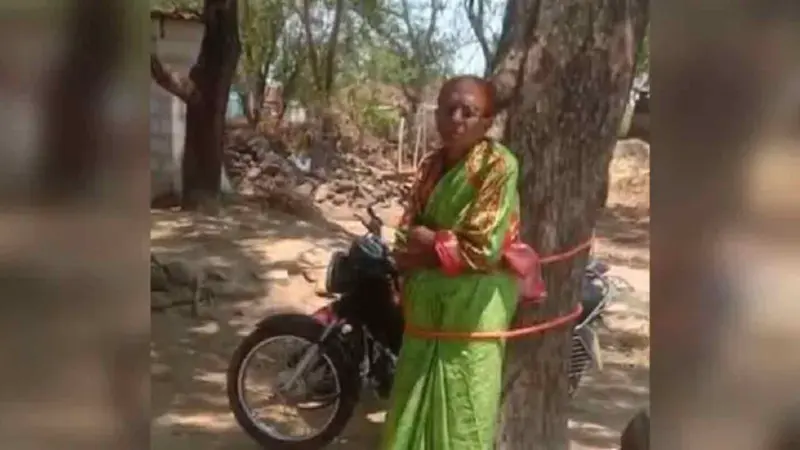 Anganwadi Teacher | భర్త చేసిన తప్పుకు.. అంగన్‌వాడీ టీచర్‌ను చెట్టుకు కట్టేశారు