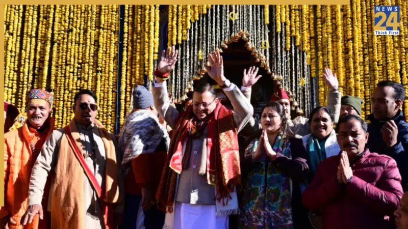 Portals of Shri Kedarnath open amid sacred rituals; CM Pushkar Singh Dhami witnesses divine moment