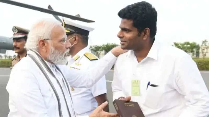 அண்ணாமலைக்கு காத்திருக்கும் பவர்ஃபுல் போஸ்ட்டிங்.. மோடி கொடுக்கும் சர்ப்ரைஸ்... தமிழக அரசியலை தலைகீழாக மாற்றப்போகும் அறிவிப்பு.!