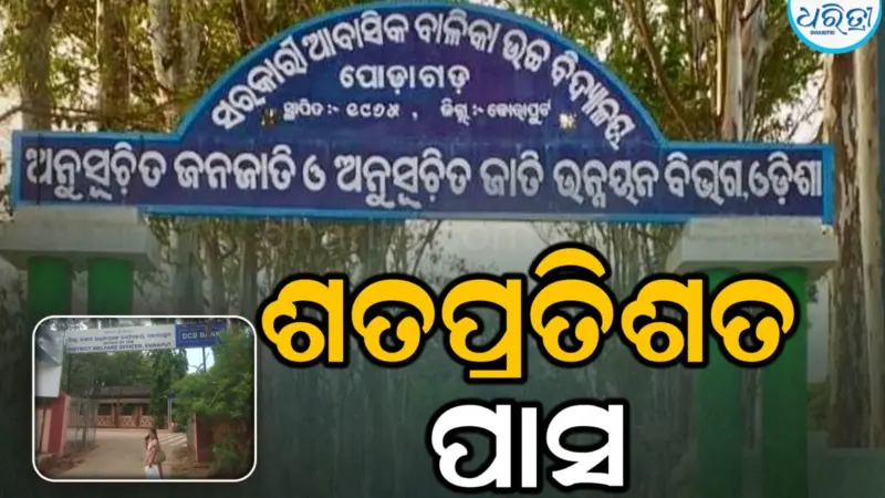 ଜିଲା ମଙ୍ଗଳ ବିଭାଗର ୨୨ ବିଦ୍ୟାଳୟର ଶତପ୍ରତିଶତ ପାସ