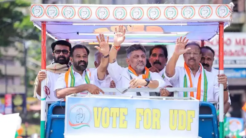 Congress, UDF Alliance to Secure Two-Third Majority in Kerala: DK Shivakumar