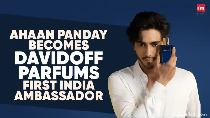Ahaan Panday Joins Davidoff Parfums