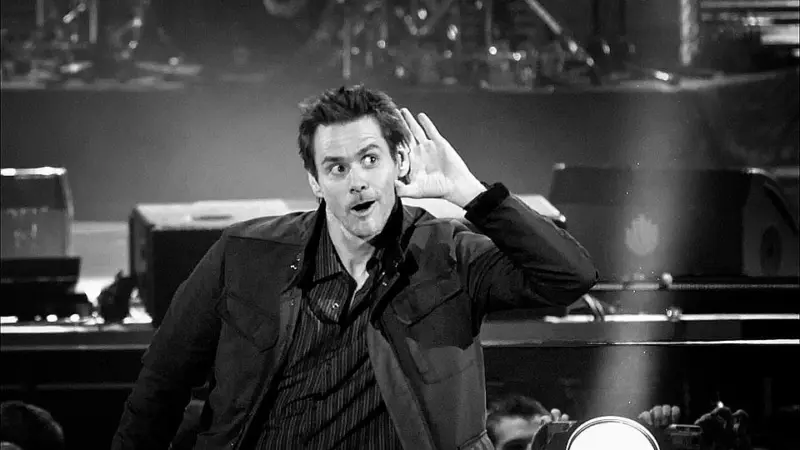 Quote of the day by Jim Carrey: "Behind every great man is a woman rolling her eyes."