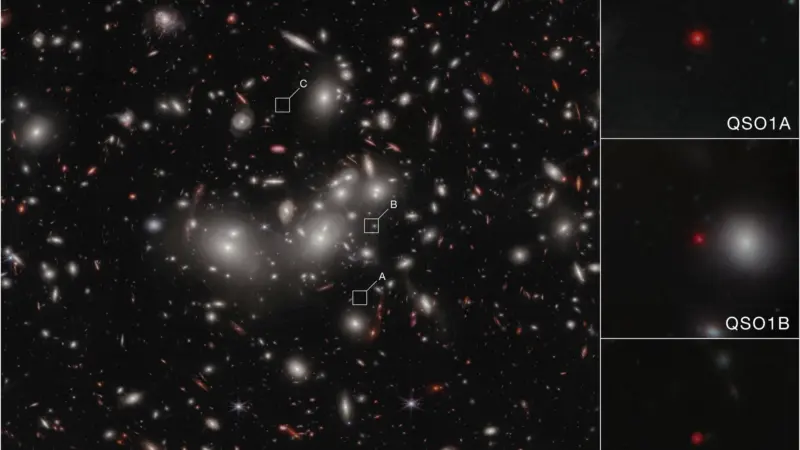 This could be the most naked giant black hole ever found