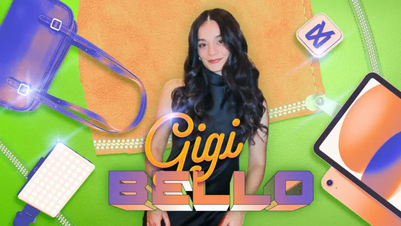 TikTok creator Gigi Bello on the simple gear setup she relies on for capturing content