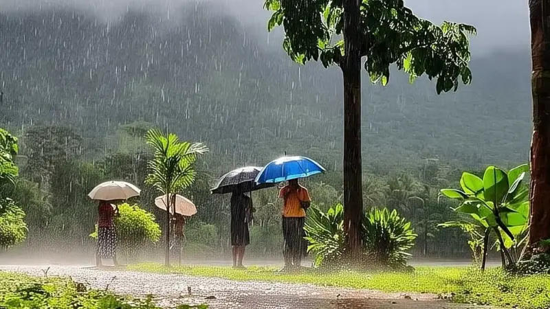 സംസ്ഥാനത്ത് ഇന്നും മഴ മുന്നറിയിപ്പ്..! നാല് ജില്ലകളില്‍ യെല്ലോ അലേര്‍ട്ട്