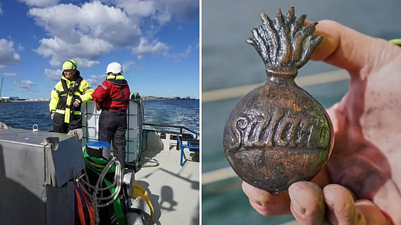 Marine archaeologists discover Danish warship destroyed by Nelson's fleet 225 years ago