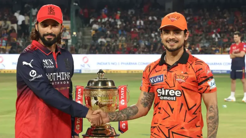 RCB vs SRH: ಟಾಸ್‌ ಗೆದ್ದು ಬೌಲಿಂಗ್‌ ಆಯ್ದುಕೊಂಡ ರಾಯಲ್‌ ಚಾಲೆಂಜರ್ಸ್‌ ಬೆಂಗಳೂರು!