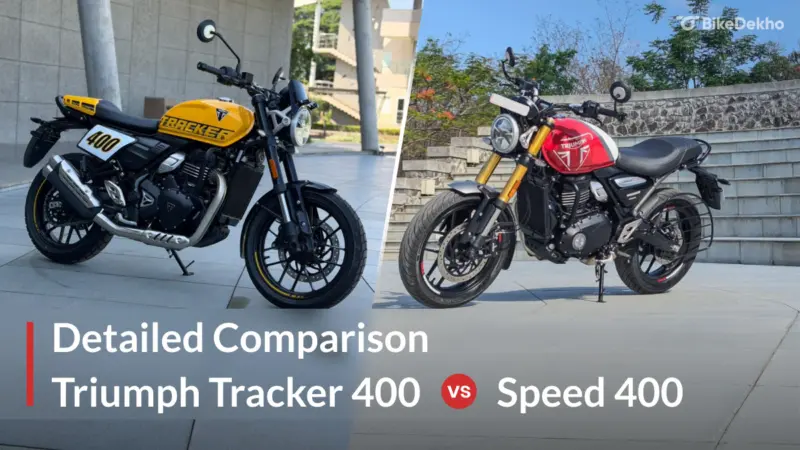 Triumph Tracker 400 vs Speed 400: Top 5 Differences Explained