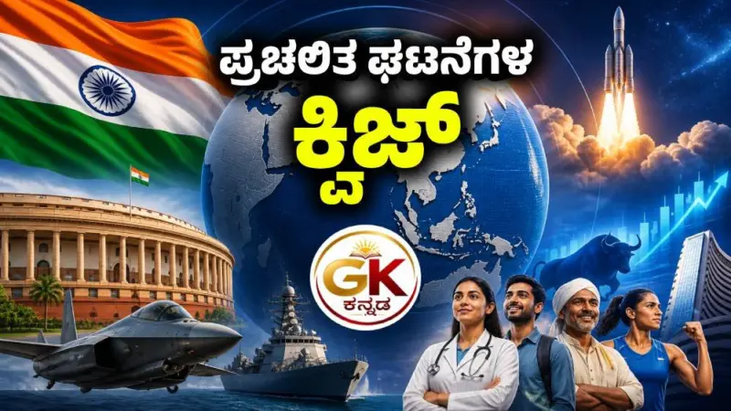 ಪ್ರಚಲಿತ ಘಟನೆಗಳ ಕ್ವಿಜ್ (04-05-2026)