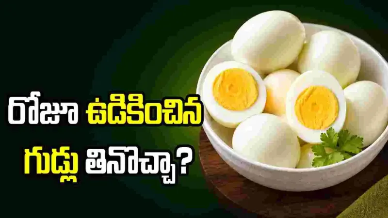 రోజూ ఉడికించిన గుడ్లు తినడం మంచిదేనా?