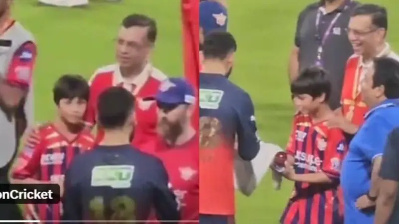 Virat Kohli keeps Sanjiv Goenka waiting at Ekana stadium, LSG boss' gesture sets example for grandson; watch viral video
