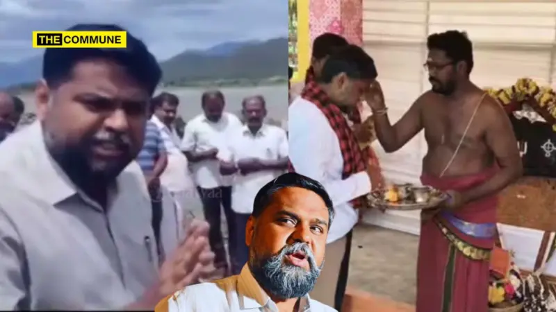 Opposed Hindu Rituals At Govt Event As MP, Now Seeks Temple Blessings For Votes As Ex-DMK MP Senthil Kumar Turns MLA Candidate