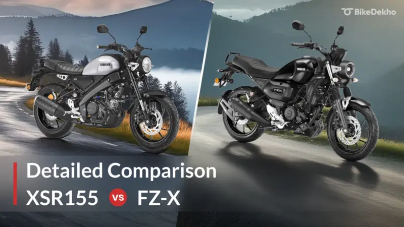 Yamaha XSR155 vs Yamaha FZ-X: Detailed Comparison
