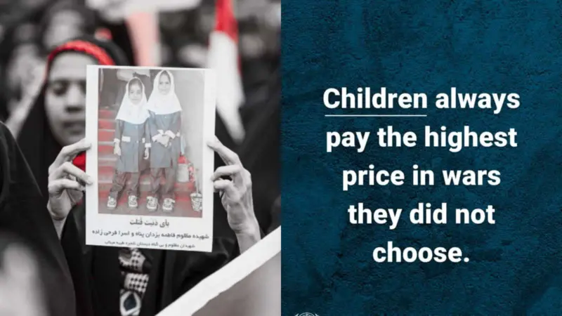 Day 4 US-Israel attack Iran: Children pay highest price for wars they did not chose: UN