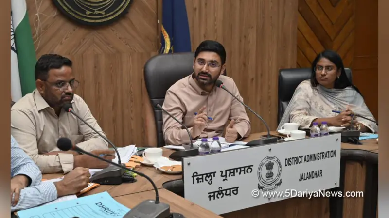 Complete all flood protection works in district by June 20 says DC Varjeet Walia