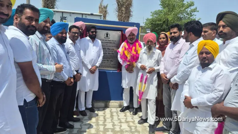 ਹਰਪਾਲ ਸਿੰਘ ਚੀਮਾ ਵੱਲੋਂ ਪਿੰਡ ਸ਼ਾਦੀਹਰੀ ਵਿਖੇ ਨਵੇਂ ਆਧੁਨਿਕ ਖੇਡ ਮੈਦਾਨ ਦਾ ਉਦਘਾਟਨ