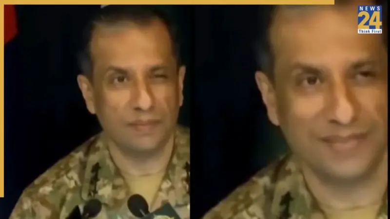 Big Shame for Pak Army: DG ISPR Ahmed Sharif Chaudhry winks at woman journalist during press briefing