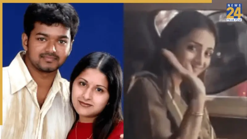 Trisha Krishnan visits Thalapathy Vijay's home as TVK leads but where is his wife Sangeetha Sornalingam?