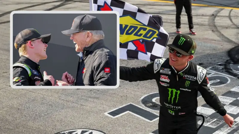 Joe Gibbs Brands Ty Gibbs' Bristol Triumph as His 'Best Life Experience'