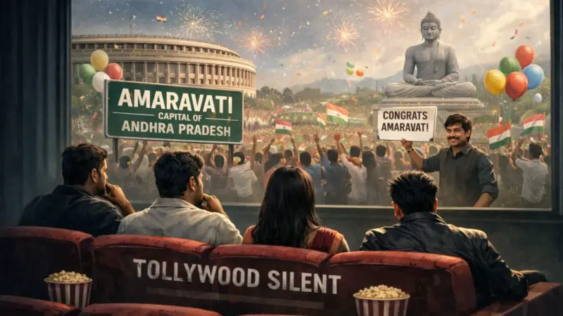 Tollywood's Deadly Silence On Amaravati, Why!