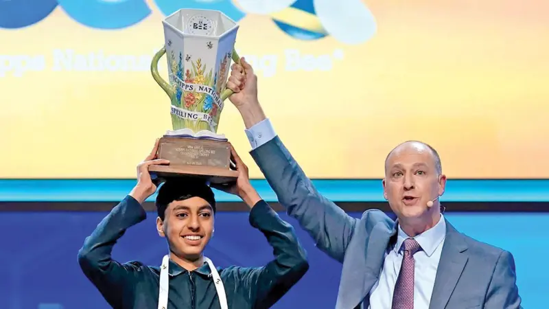 Indian-American teen wins Scripps Spelling Bee titleShrey Parikh spelt 32 of the 35 words correctly in 90 seconds