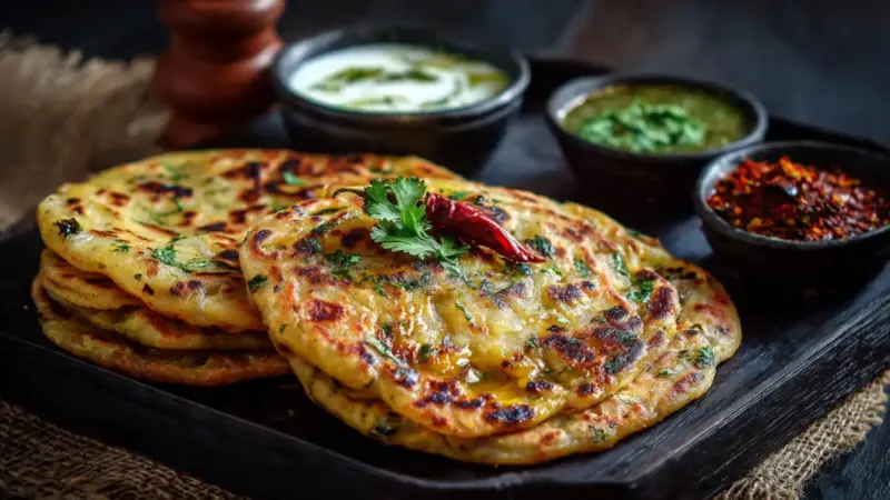 Amritsari Aloo Paratha With Authentic Punjabi Flavours That Feels Like A True Dhaba Breakfast