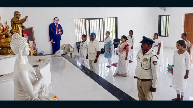 समता सैनिक दलाच्या वतीने दहिवडीत एकदिवसीय 'महिला सैनिक शिबीर' उत्साहात संपन्न