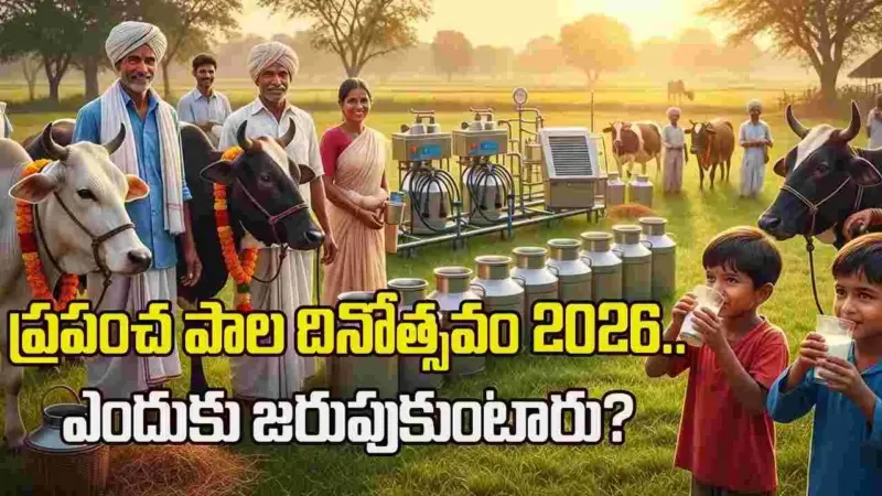 ప్రపంచ పాల దినోత్సవం.. ఎందుకు నిర్వహిస్తారో తెలుసా.?