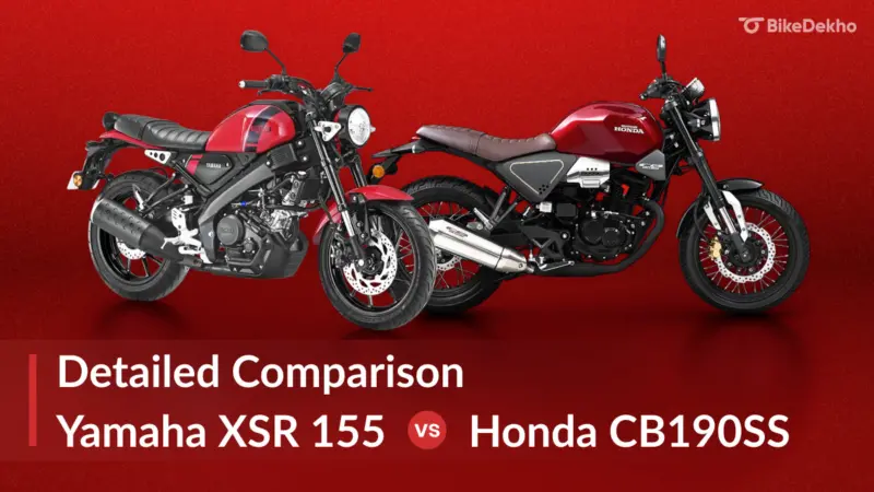 Yamaha XSR 155 vs Honda CB190SS: Detailed Comparison