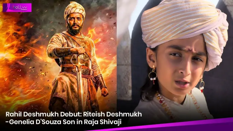 Rahil Deshmukh Debut: Riteish Deshmukh-Genelia D'Souza Son in Raja Shivaji
