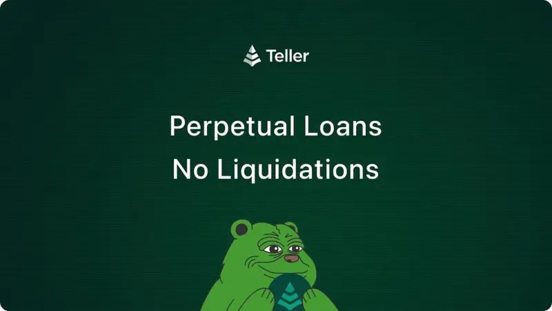 Digital Asset Lender Teller Launches Perpetual, No-Liquidation Loans
