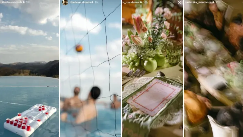 Rashmika Mandanna and Vijay Deverakonda's Pre-Wedding Party Is Too Cute!